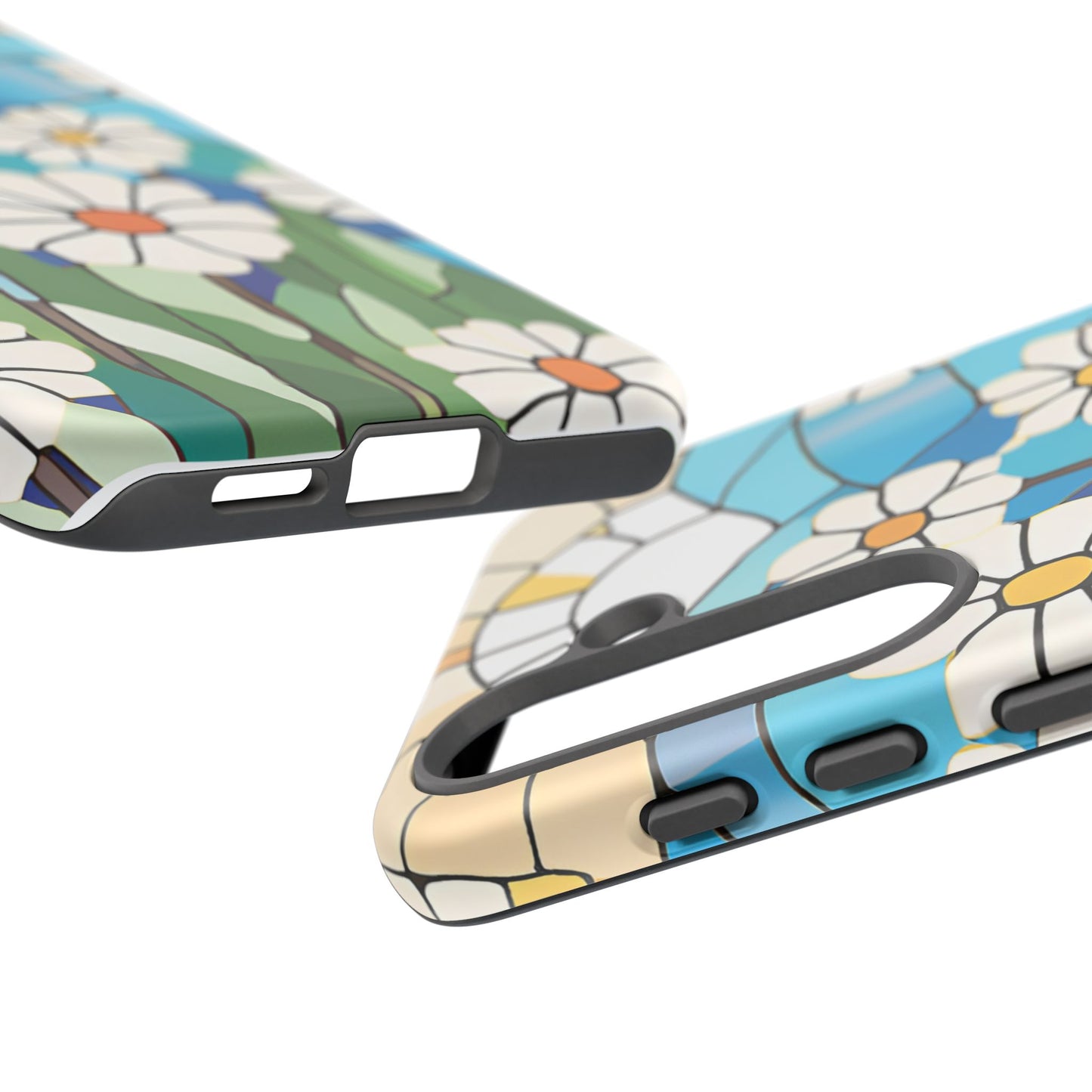 Android Floral Phone Case, Tough Cases, Nature Lover Gift, Floral Aesthetic, Samsung Galaxy S22 S23 S24 Ultra, Google Pixel 9 8 7 6 pro case