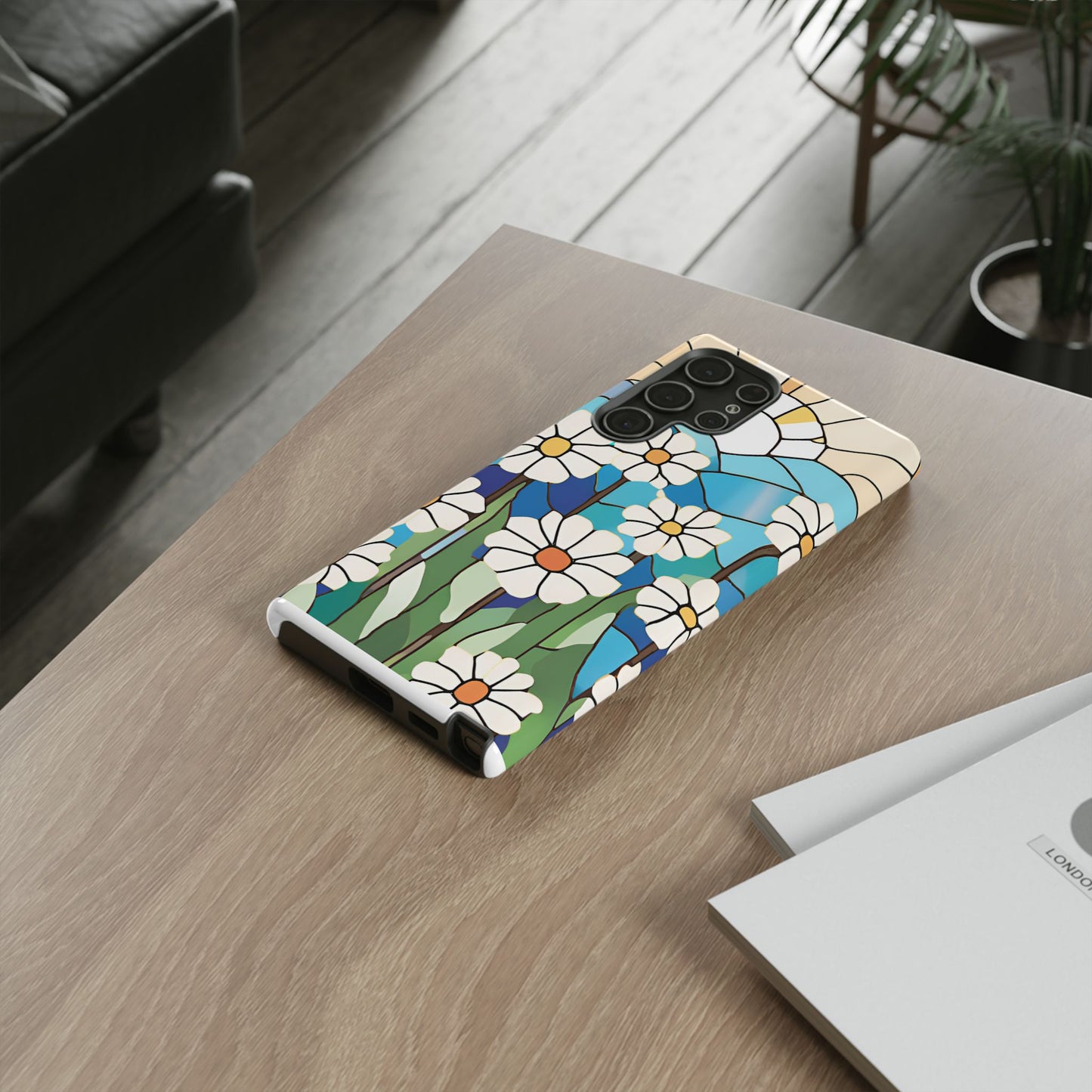 Android Floral Phone Case, Tough Cases, Nature Lover Gift, Floral Aesthetic, Samsung Galaxy S22 S23 S24 Ultra, Google Pixel 9 8 7 6 pro case