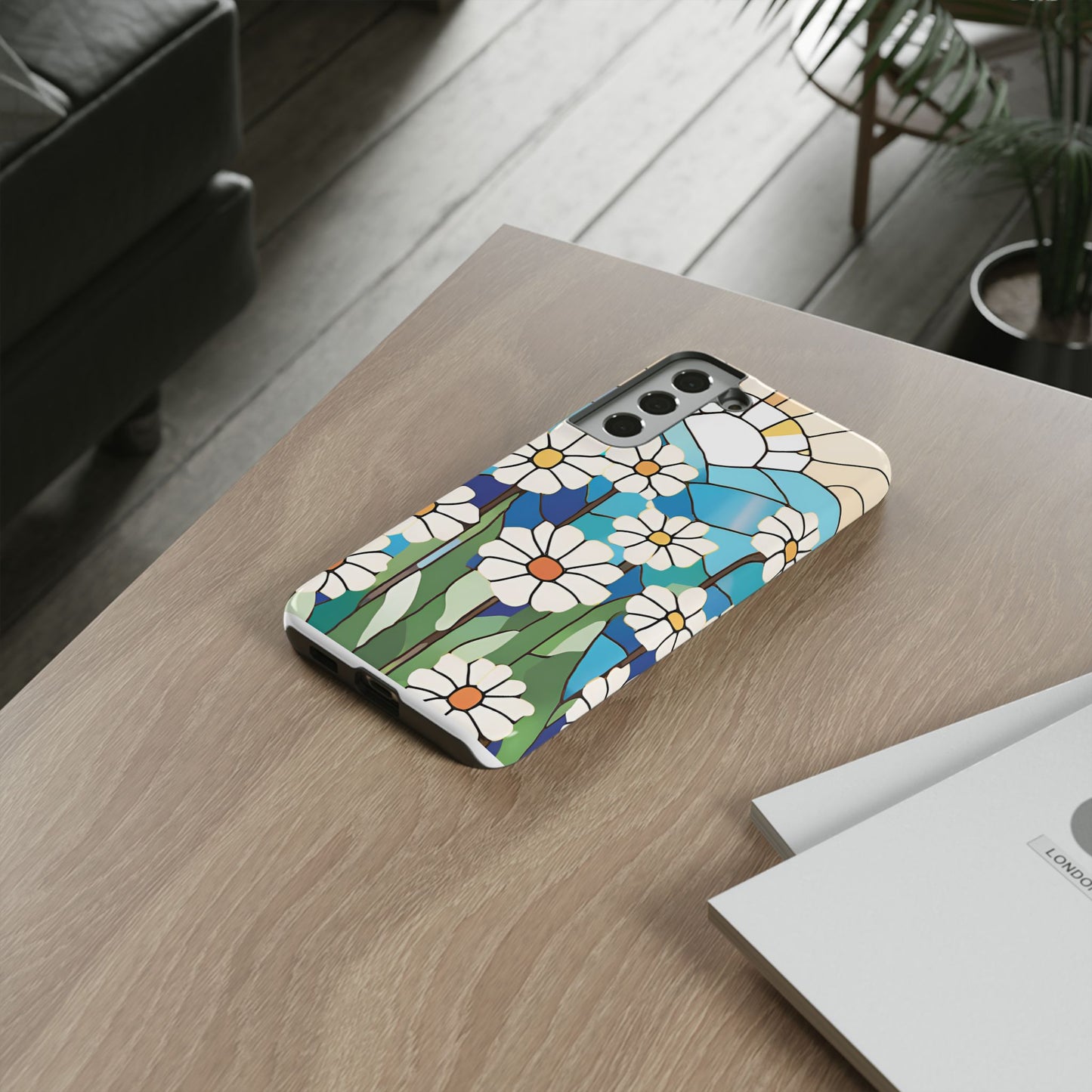 Android Floral Phone Case, Tough Cases, Nature Lover Gift, Floral Aesthetic, Samsung Galaxy S22 S23 S24 Ultra, Google Pixel 9 8 7 6 pro case