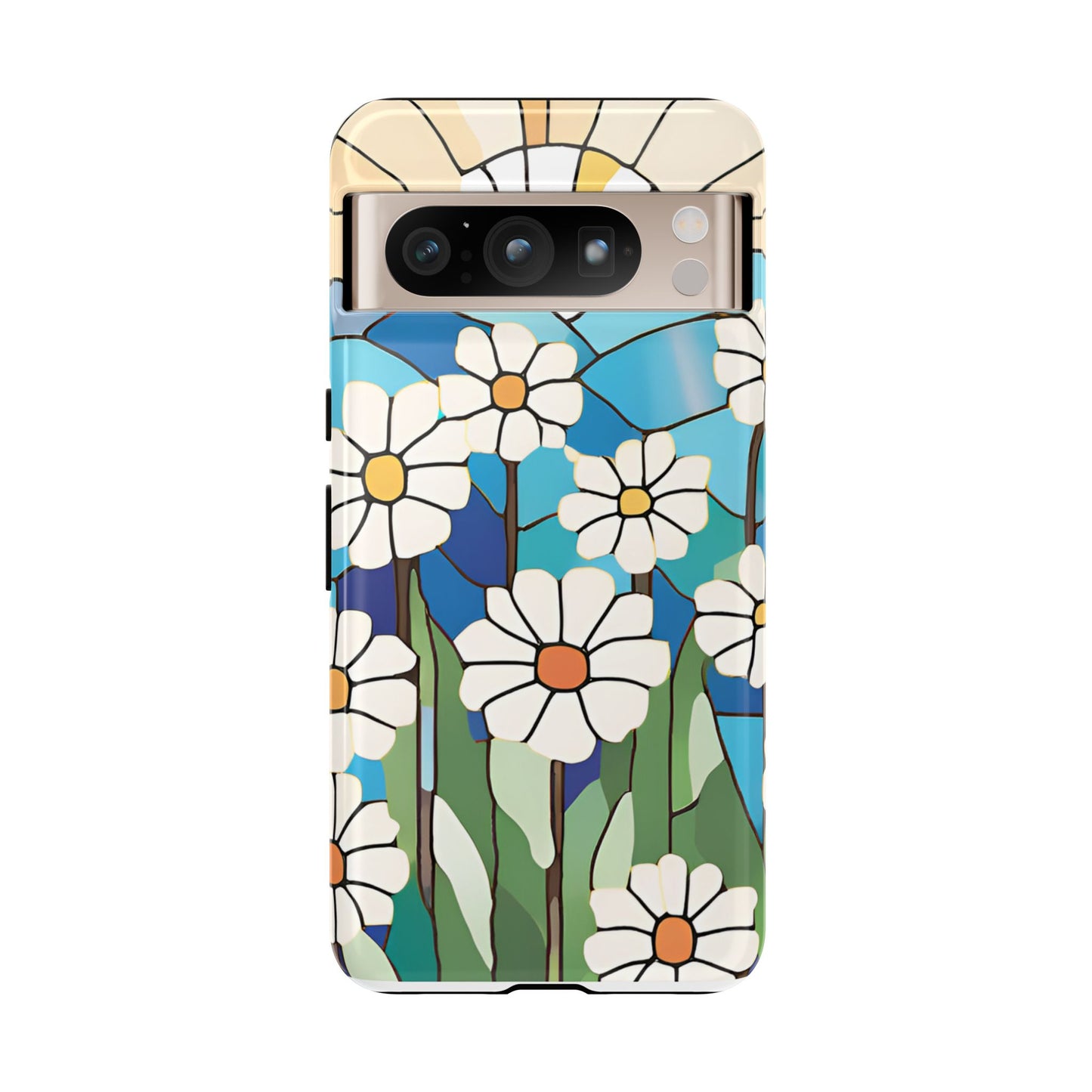 Android Floral Phone Case, Tough Cases, Nature Lover Gift, Floral Aesthetic, Samsung Galaxy S22 S23 S24 Ultra, Google Pixel 9 8 7 6 pro case