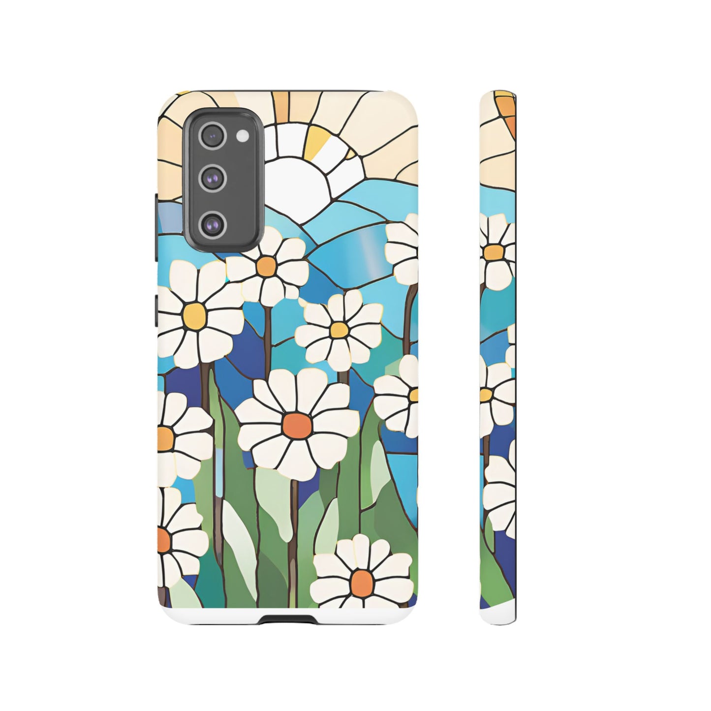 Android Floral Phone Case, Tough Cases, Nature Lover Gift, Floral Aesthetic, Samsung Galaxy S22 S23 S24 Ultra, Google Pixel 9 8 7 6 pro case