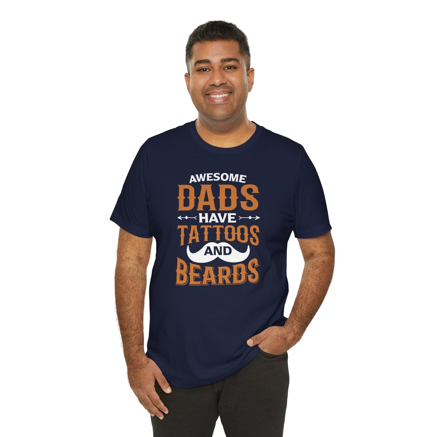 Tattooed Dads T-Shirt Design, Dad T-Shirt, Father's Day Gift, Men's Casual Wear, Vintage Style Tee