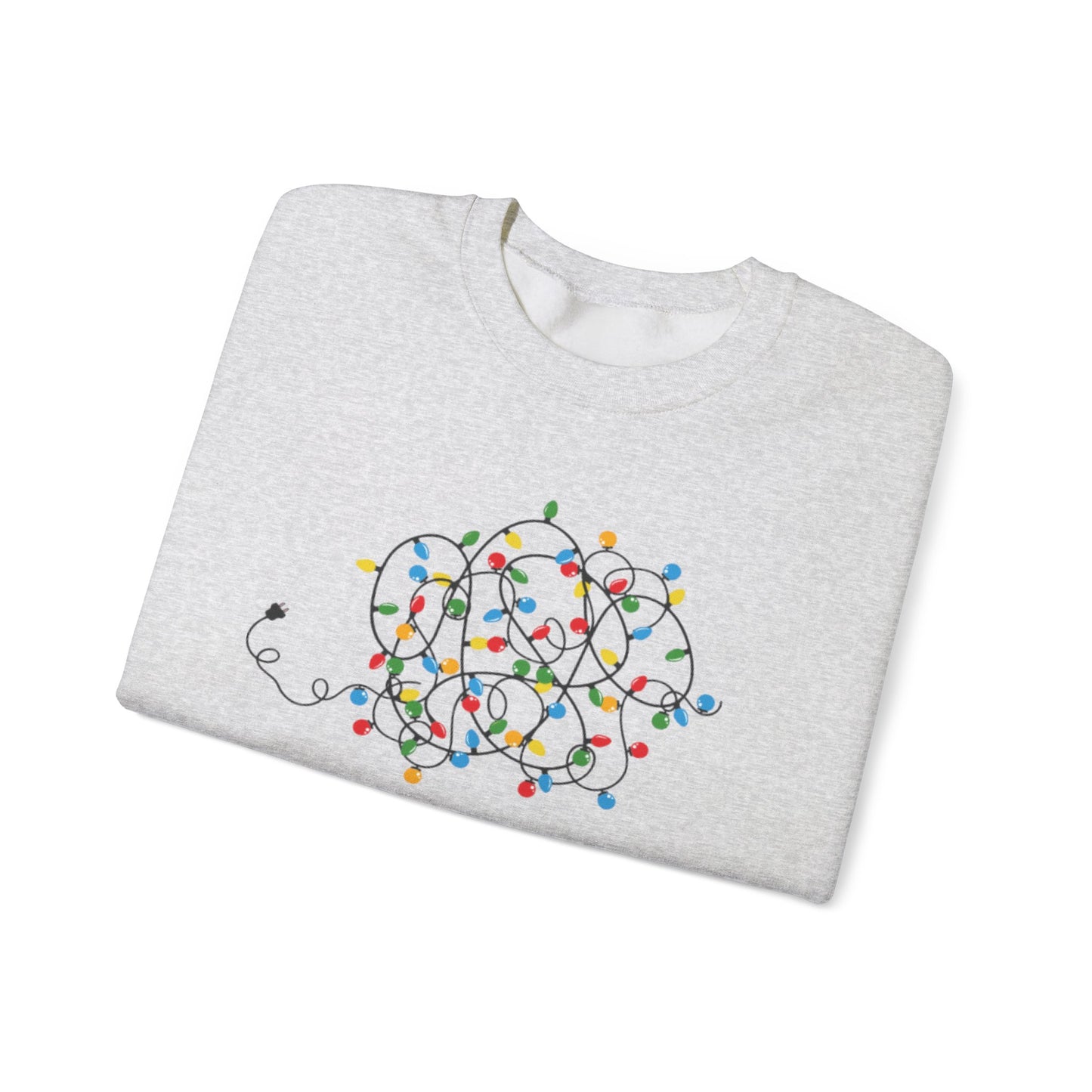 It's Fine, Everything is Fine, Christmas lights, Tangled lights, Christmas T-Shirt, Crewneck, Sweatshirt