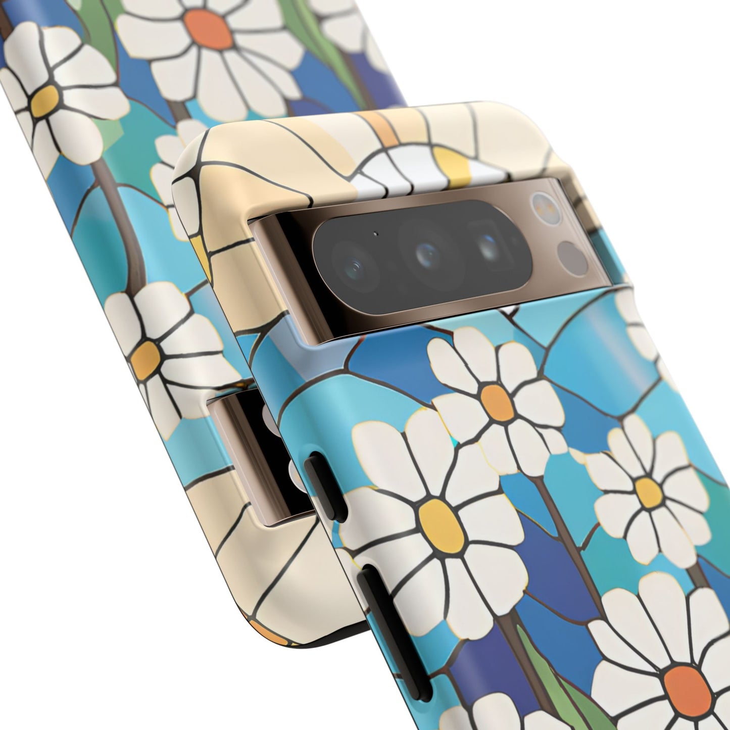 Android Floral Phone Case, Tough Cases, Nature Lover Gift, Floral Aesthetic, Samsung Galaxy S22 S23 S24 Ultra, Google Pixel 9 8 7 6 pro case