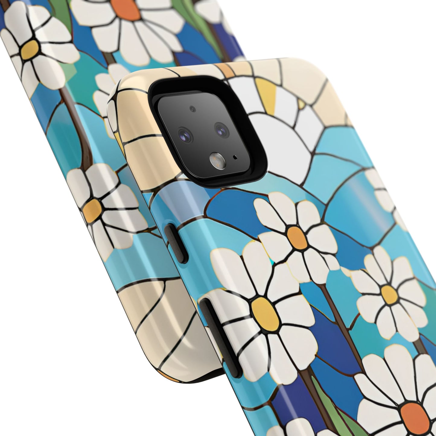Android Floral Phone Case, Tough Cases, Nature Lover Gift, Floral Aesthetic, Samsung Galaxy S22 S23 S24 Ultra, Google Pixel 9 8 7 6 pro case