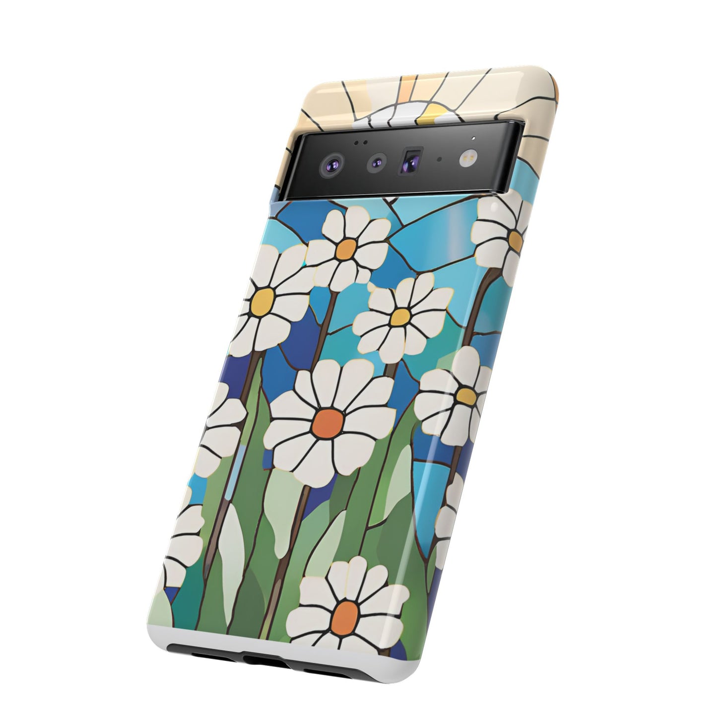 Android Floral Phone Case, Tough Cases, Nature Lover Gift, Floral Aesthetic, Samsung Galaxy S22 S23 S24 Ultra, Google Pixel 9 8 7 6 pro case