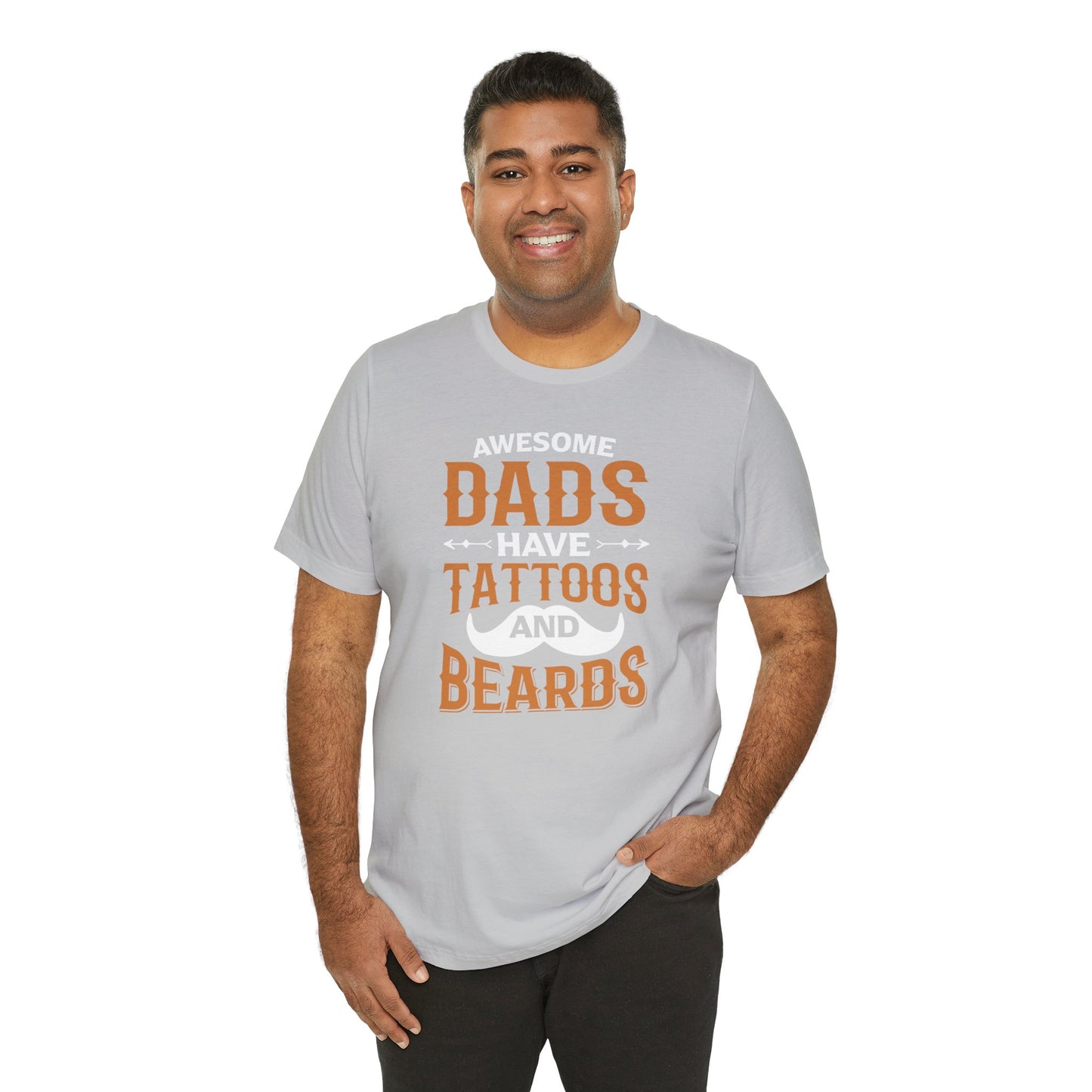 Tattooed Dads T-Shirt Design, Dad T-Shirt, Father's Day Gift, Men's Casual Wear, Vintage Style Tee