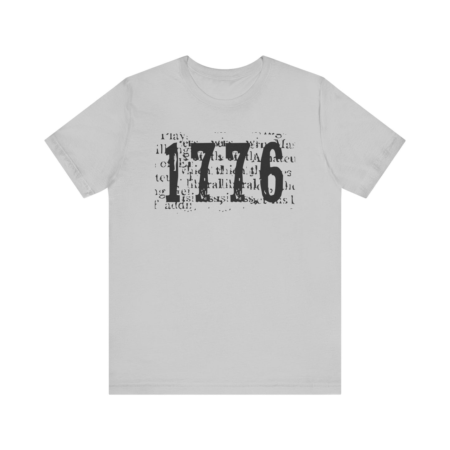 1776 Unisex Jersey Short Sleeve Tee, Vintage Graphic Tee, 4th of July Shirt, Independence Day Gift, Patriotic Apparel