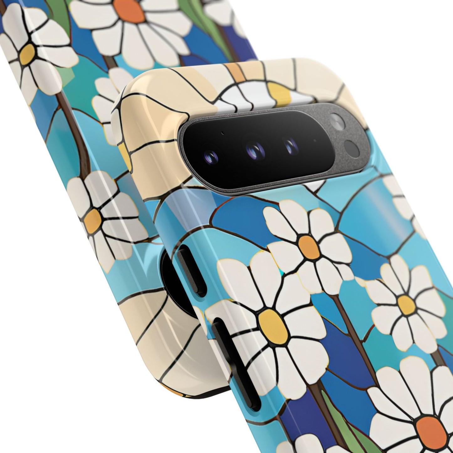 Android Floral Phone Case, Tough Cases, Nature Lover Gift, Floral Aesthetic, Samsung Galaxy S22 S23 S24 Ultra, Google Pixel 9 8 7 6 pro case