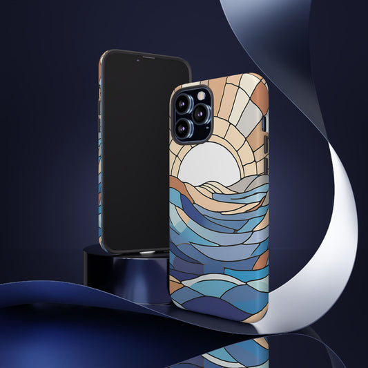 Ocean Wave iPhone Case, Beach Lover Gift, Coastal Decor, Tough Phone Cover, Unique Cell Accessories,  iPhone 16 15 14 13 12 pro max case