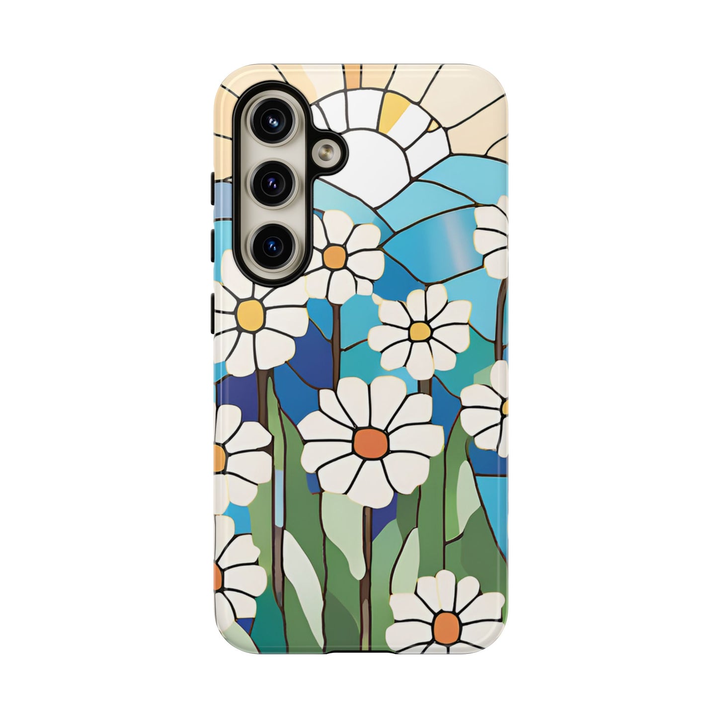 Android Floral Phone Case, Tough Cases, Nature Lover Gift, Floral Aesthetic, Samsung Galaxy S22 S23 S24 Ultra, Google Pixel 9 8 7 6 pro case