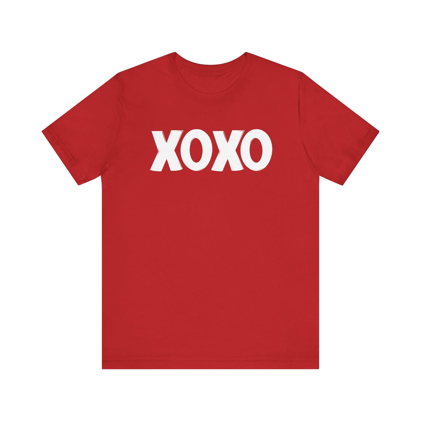 XOXO, Valentines, T-Shirt, Unisex, Love, White