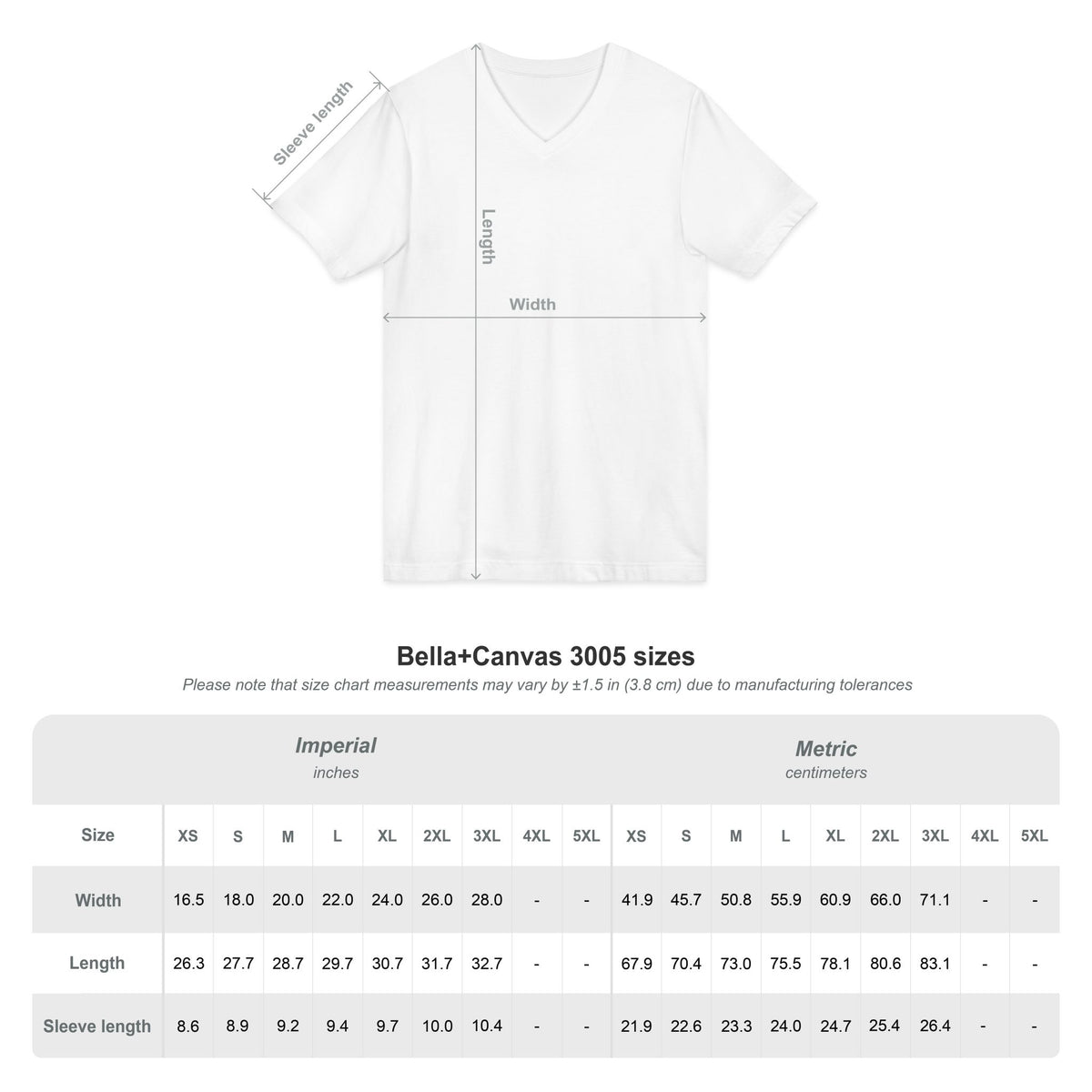 So Cal Stitchers Unisex Short Sleeve V-Neck Tee - White Font