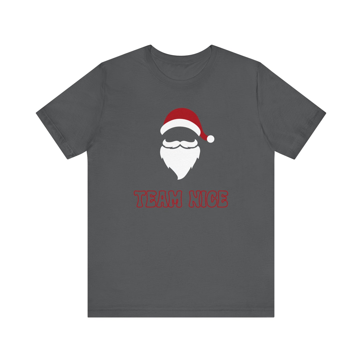Team Nice, Christmas, Santa, Holiday, T-Shirt, Unisex Jersey Short Sleeve Tee