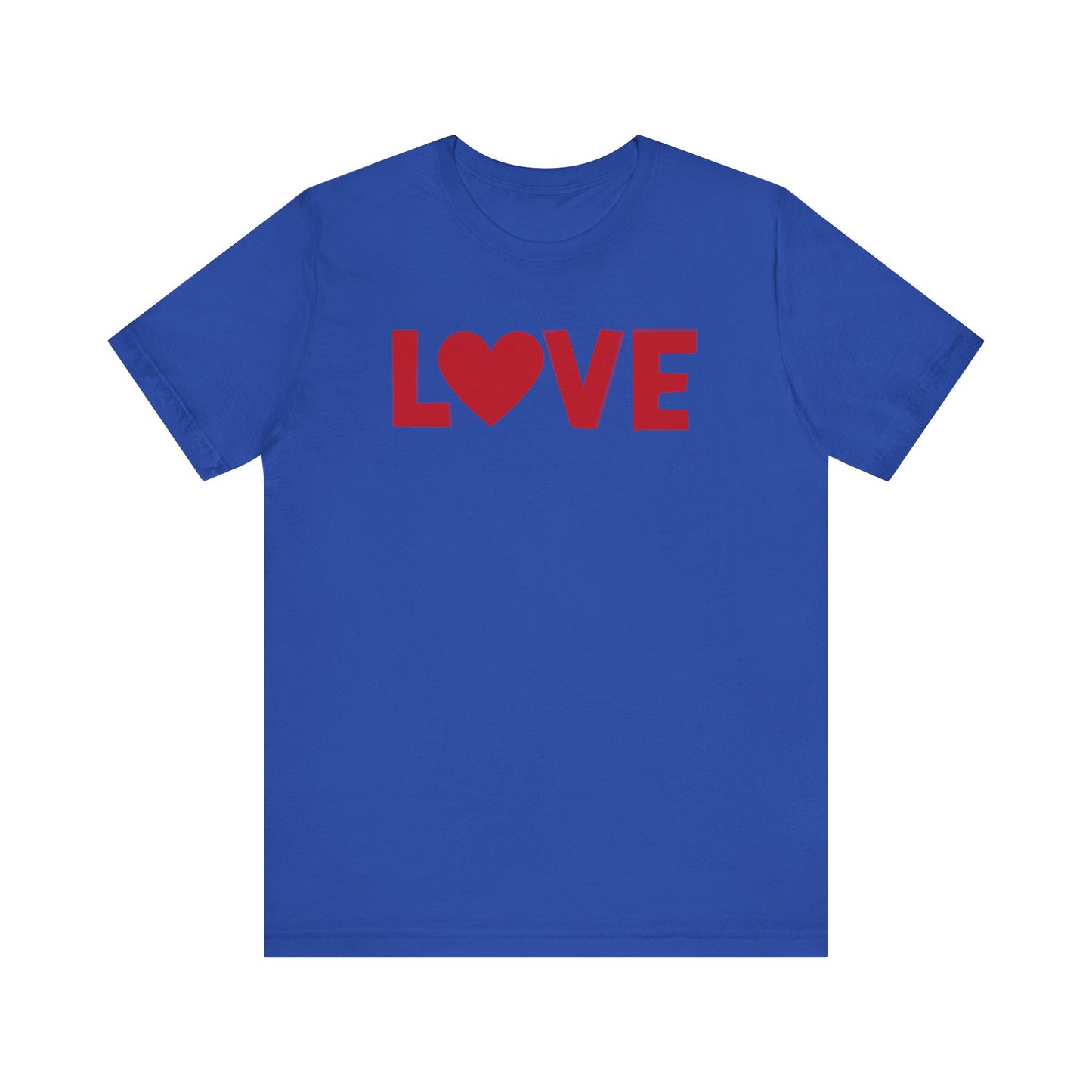 LOVE, Red, Valentines, T-Shirt, Unisex