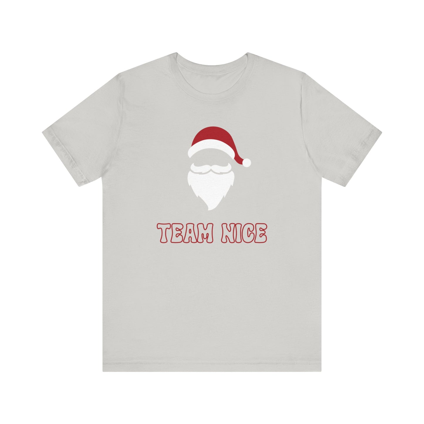 Team Nice, Christmas, Santa, Holiday, T-Shirt, Unisex Jersey Short Sleeve Tee