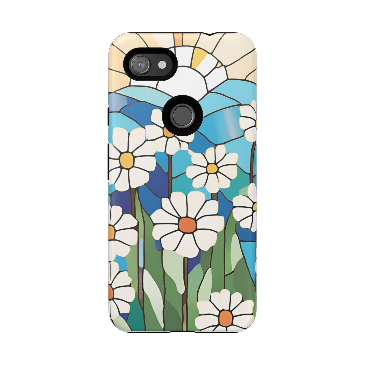 Android Floral Phone Case, Tough Cases, Nature Lover Gift, Floral Aesthetic, Samsung Galaxy S22 S23 S24 Ultra, Google Pixel 9 8 7 6 pro case