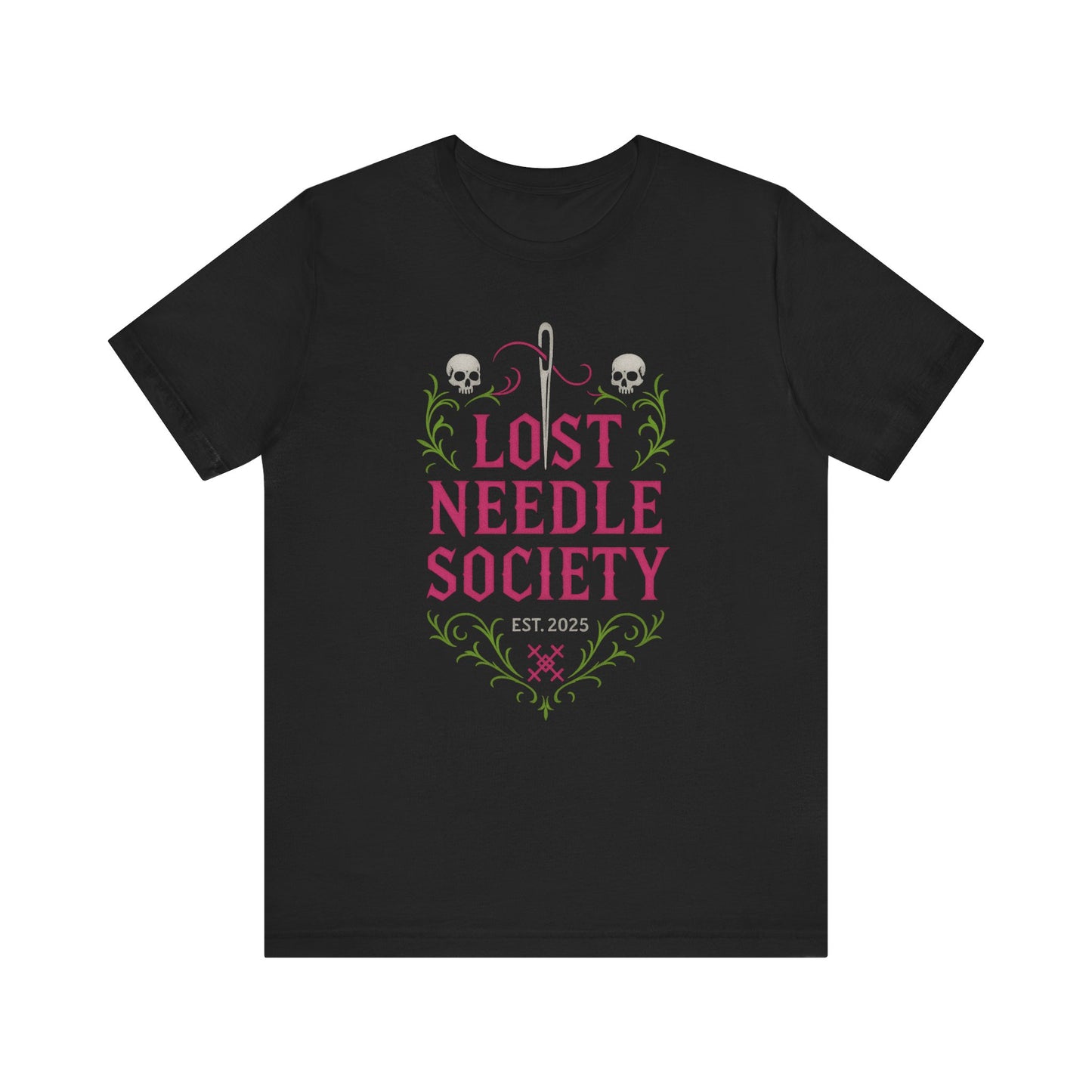 Lost Needle Society Unisex Crew neck t-shirt