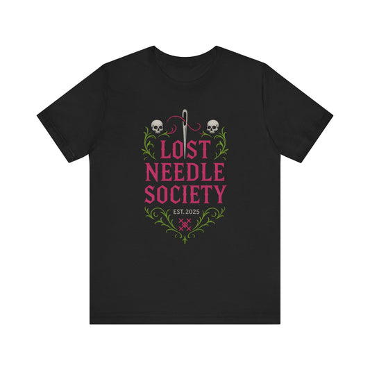 Lost Needle Society Unisex Crew neck t-shirt