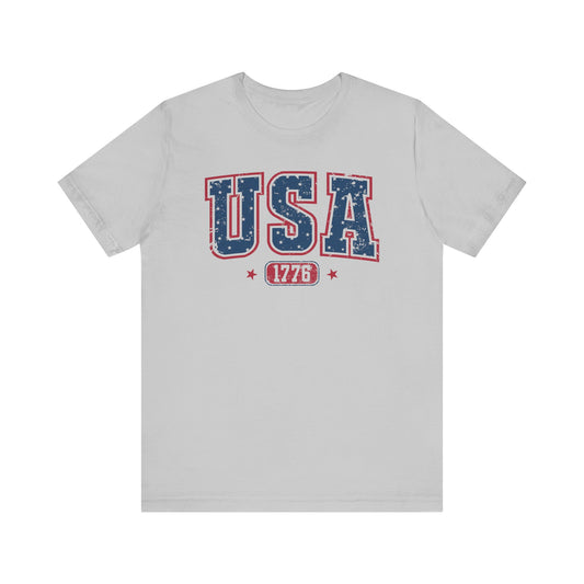 USA Independence Day Tee, Patriotic T-Shirt, 4th of July Shirt, Unisex Summer Top, American Pride Apparel