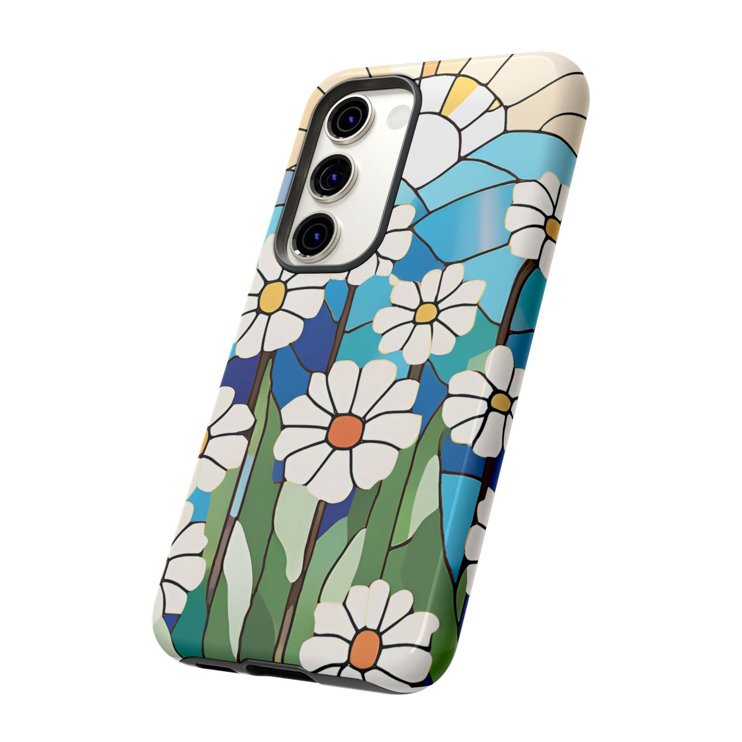 Android Floral Phone Case, Tough Cases, Nature Lover Gift, Floral Aesthetic, Samsung Galaxy S22 S23 S24 Ultra, Google Pixel 9 8 7 6 pro case