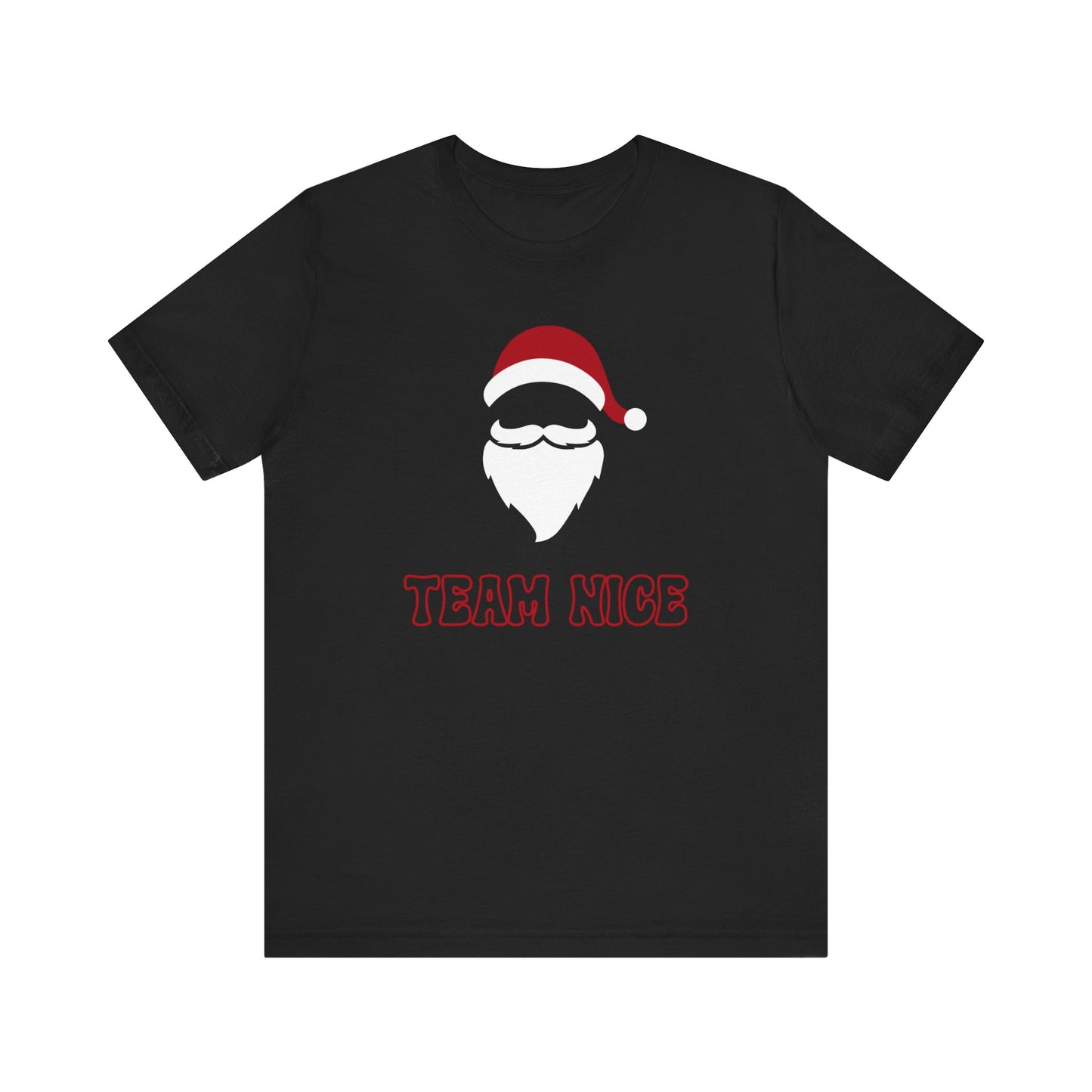 Team Nice, Christmas, Santa, Holiday, T-Shirt, Unisex Jersey Short Sleeve Tee