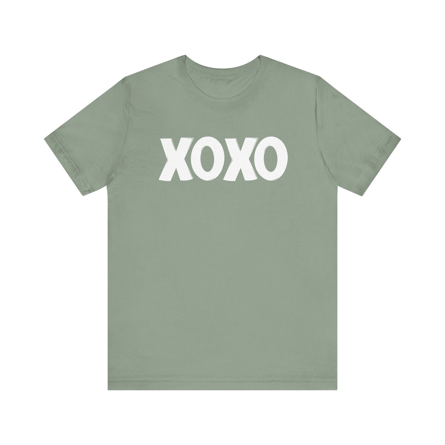XOXO, Valentines, T-Shirt, Unisex, Love, White