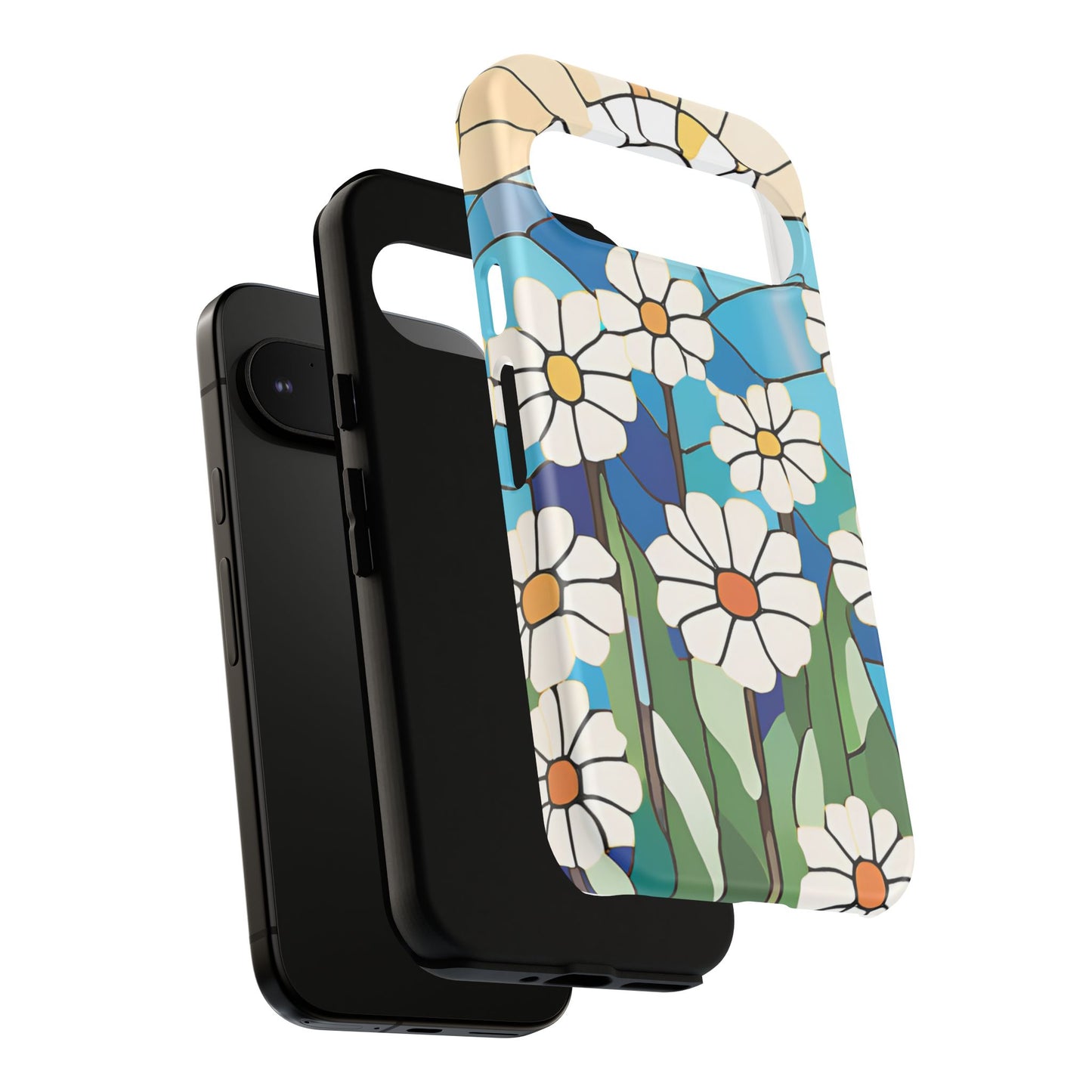 Android Floral Phone Case, Tough Cases, Nature Lover Gift, Floral Aesthetic, Samsung Galaxy S22 S23 S24 Ultra, Google Pixel 9 8 7 6 pro case