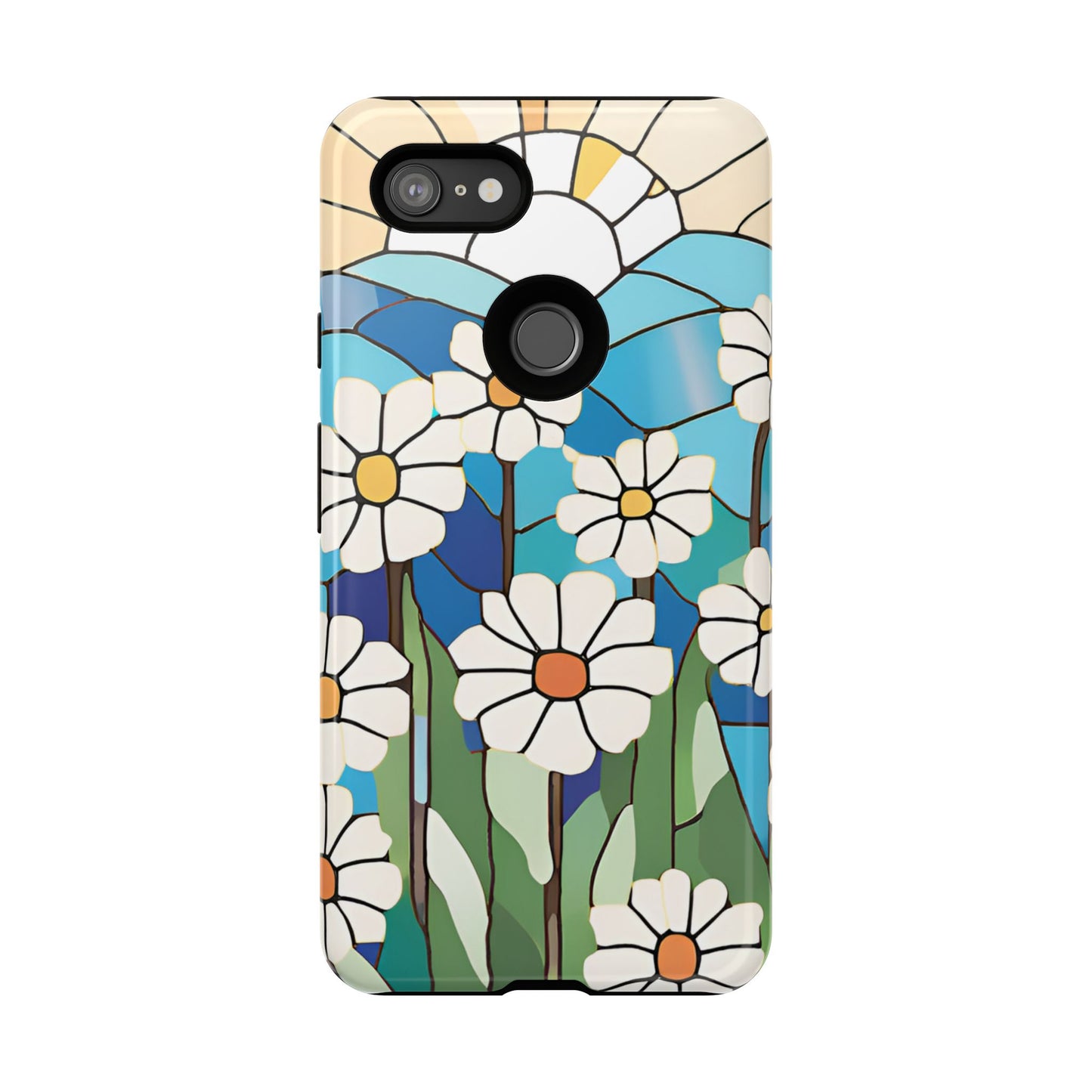 Android Floral Phone Case, Tough Cases, Nature Lover Gift, Floral Aesthetic, Samsung Galaxy S22 S23 S24 Ultra, Google Pixel 9 8 7 6 pro case