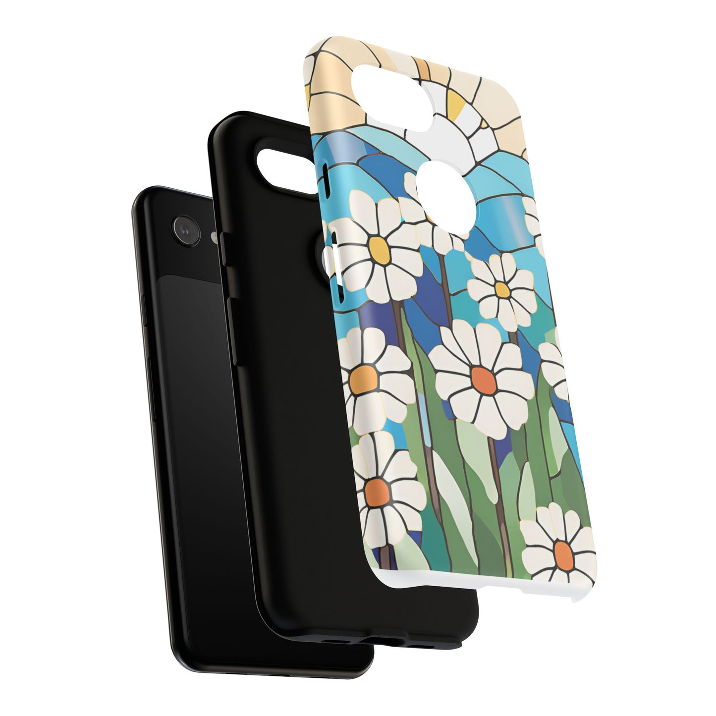 Android Floral Phone Case, Tough Cases, Nature Lover Gift, Floral Aesthetic, Samsung Galaxy S22 S23 S24 Ultra, Google Pixel 9 8 7 6 pro case