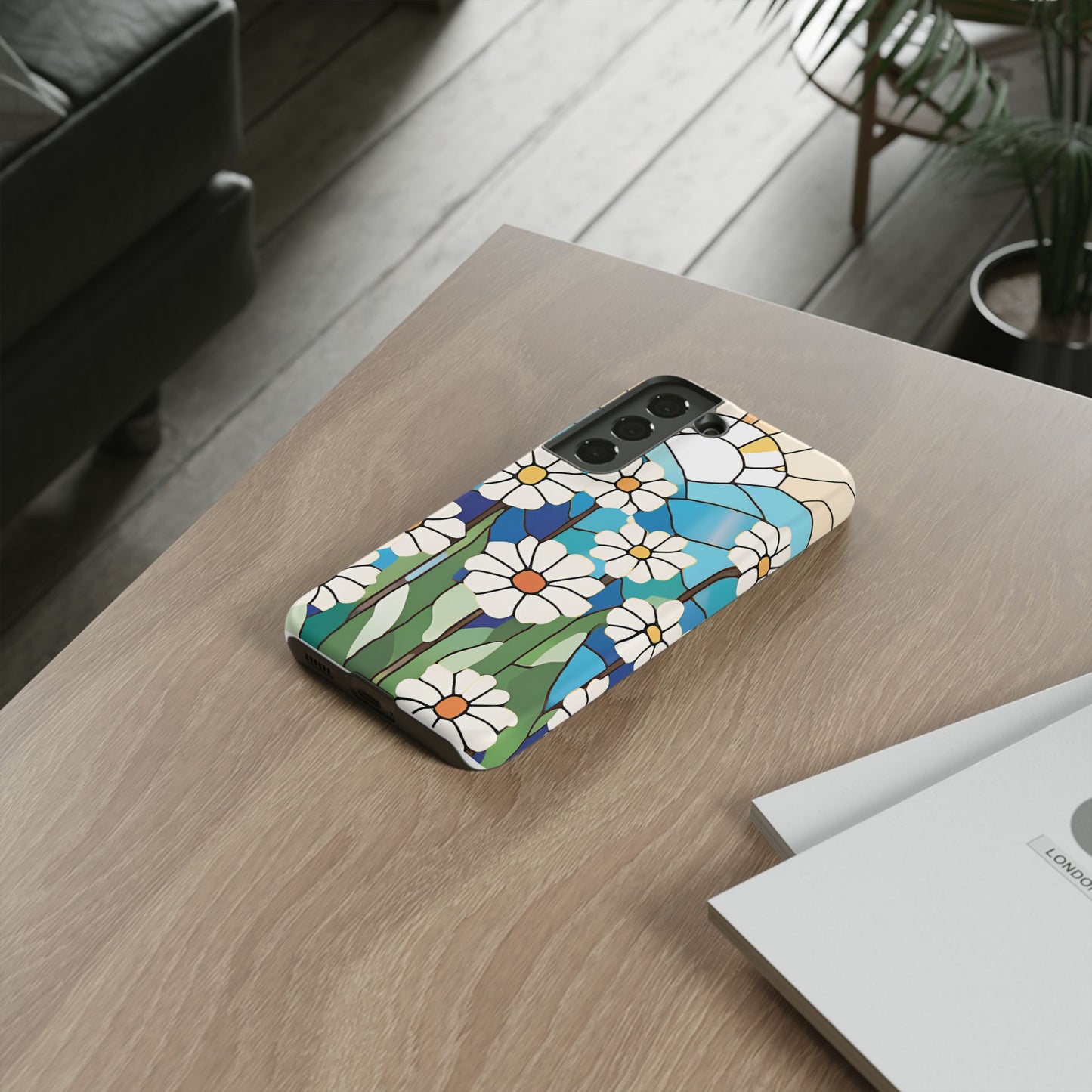 Android Floral Phone Case, Tough Cases, Nature Lover Gift, Floral Aesthetic, Samsung Galaxy S22 S23 S24 Ultra, Google Pixel 9 8 7 6 pro case