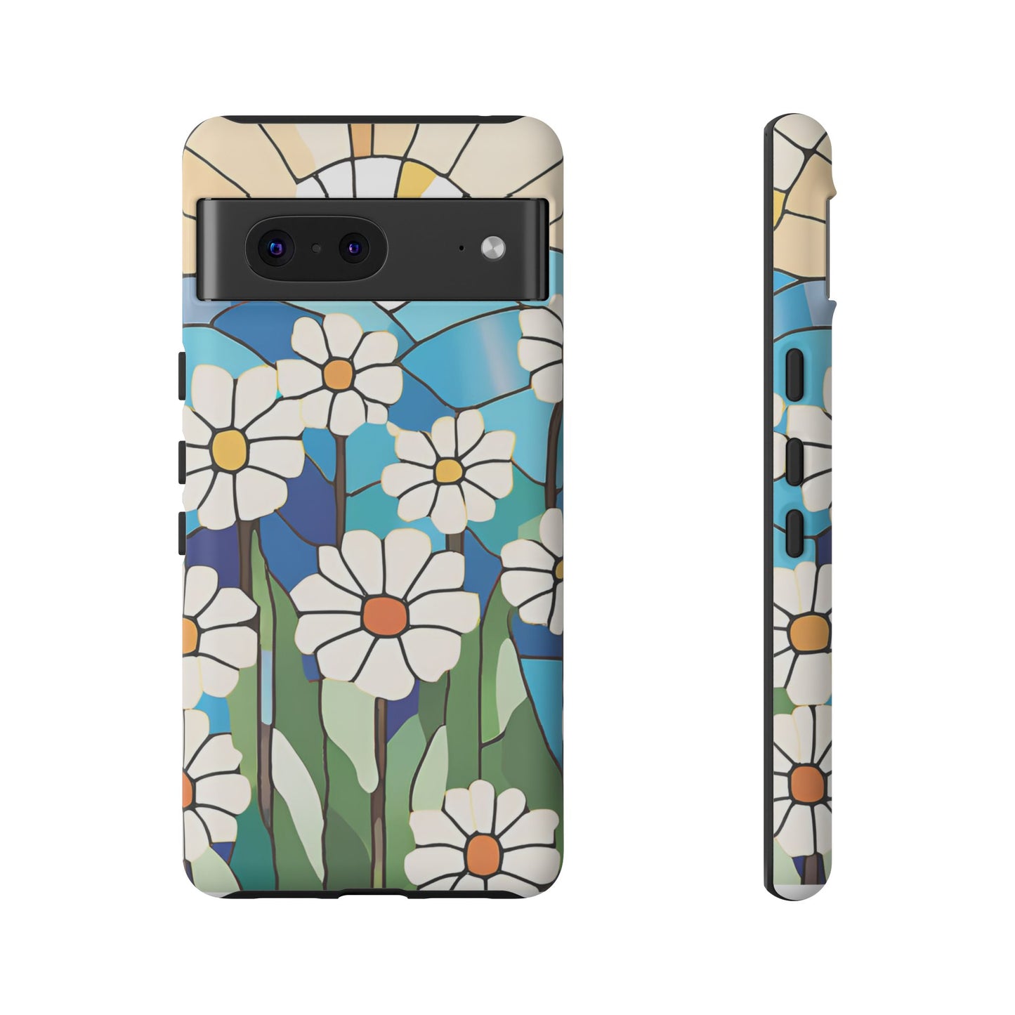 Android Floral Phone Case, Tough Cases, Nature Lover Gift, Floral Aesthetic, Samsung Galaxy S22 S23 S24 Ultra, Google Pixel 9 8 7 6 pro case