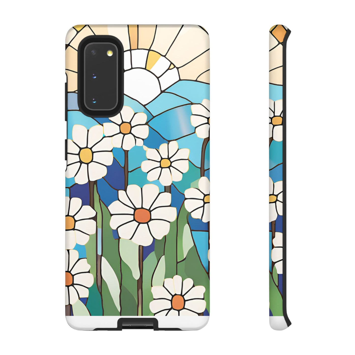 Android Floral Phone Case, Tough Cases, Nature Lover Gift, Floral Aesthetic, Samsung Galaxy S22 S23 S24 Ultra, Google Pixel 9 8 7 6 pro case