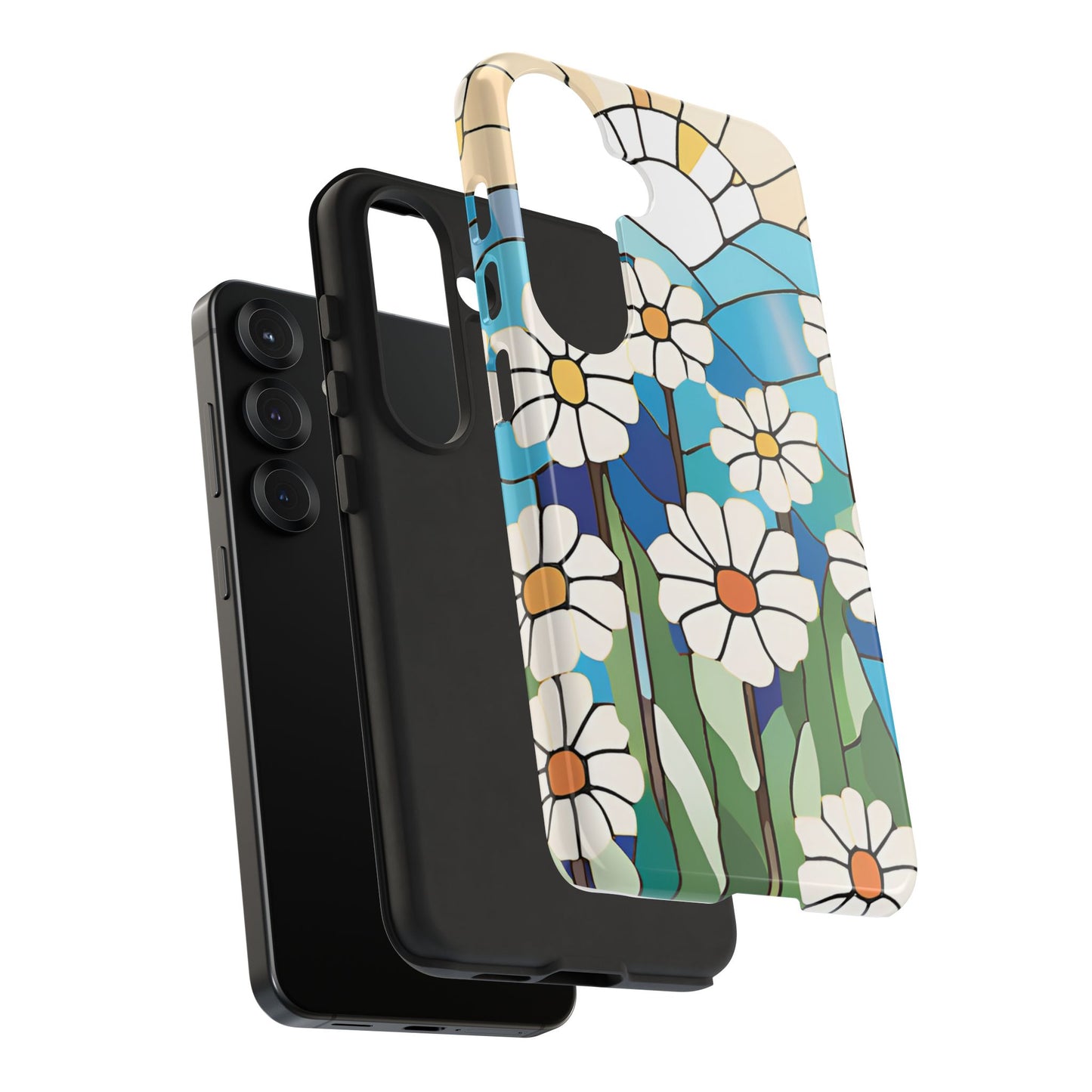 Android Floral Phone Case, Tough Cases, Nature Lover Gift, Floral Aesthetic, Samsung Galaxy S22 S23 S24 Ultra, Google Pixel 9 8 7 6 pro case