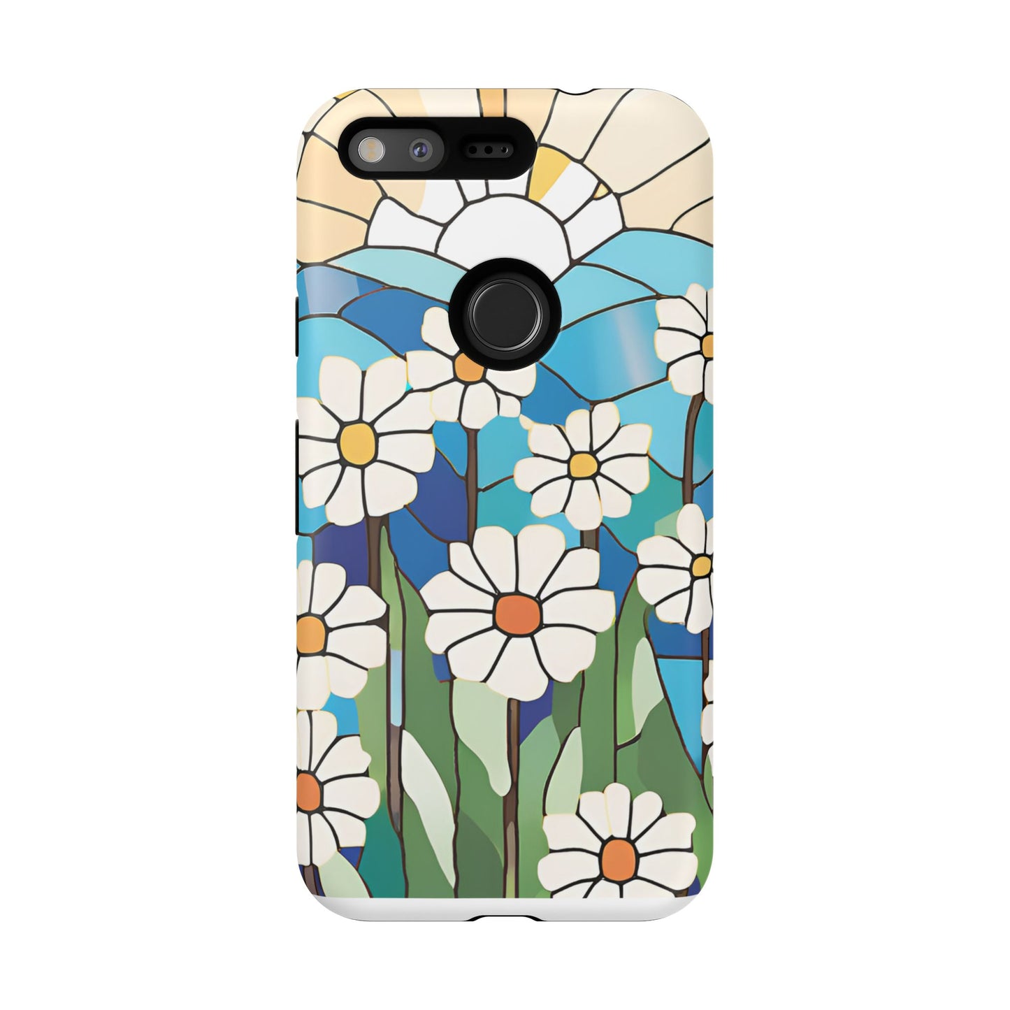 Android Floral Phone Case, Tough Cases, Nature Lover Gift, Floral Aesthetic, Samsung Galaxy S22 S23 S24 Ultra, Google Pixel 9 8 7 6 pro case