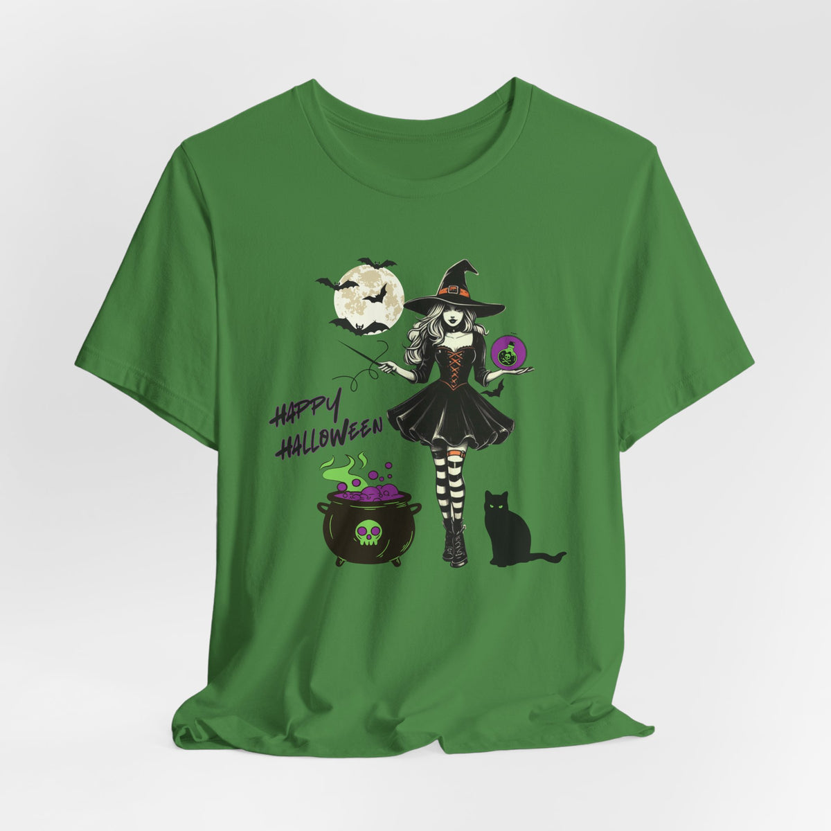 Halloween Witch Tee, Unisex Halloween Shirt, Spooky Shirt, Holiday Apparel, Pumpkin Patch T-shirt, Gift for Witch Lovers