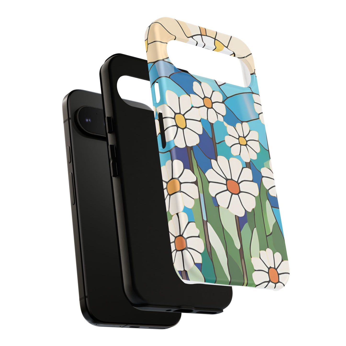 Android Floral Phone Case, Tough Cases, Nature Lover Gift, Floral Aesthetic, Samsung Galaxy S22 S23 S24 Ultra, Google Pixel 9 8 7 6 pro case