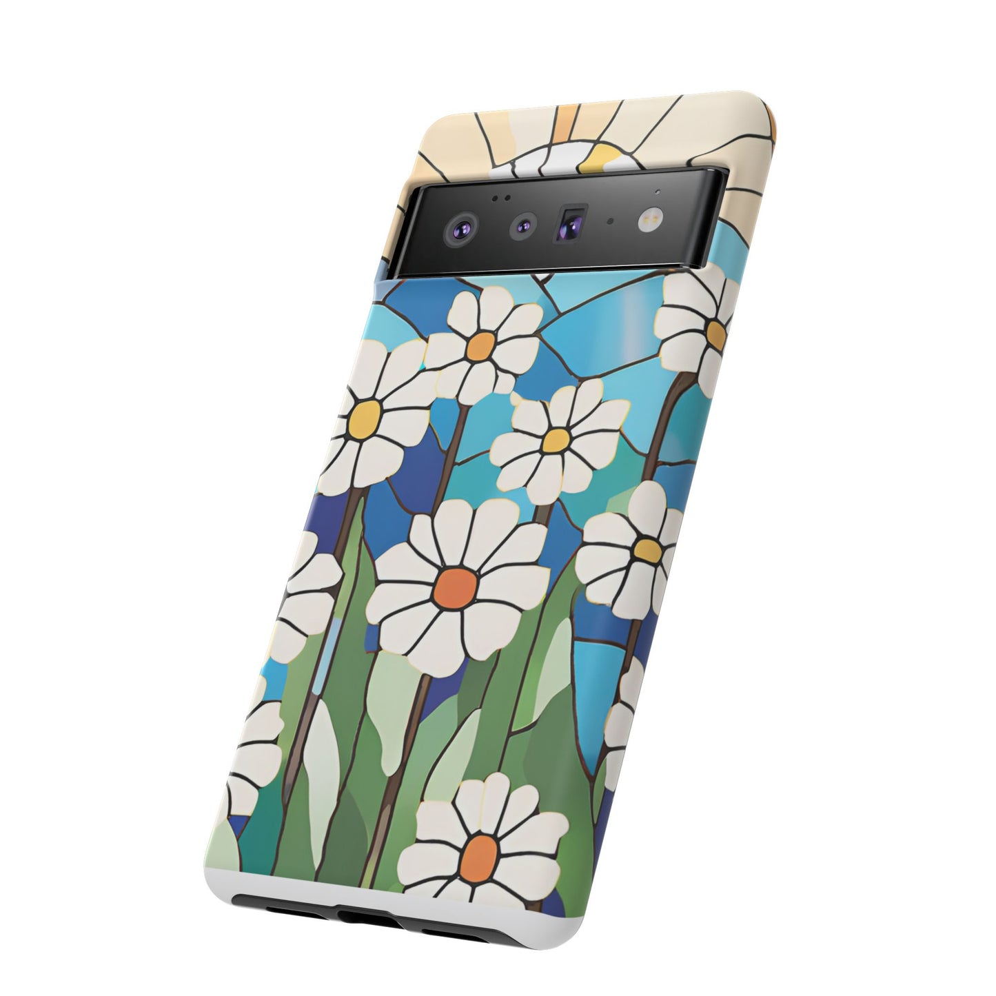 Android Floral Phone Case, Tough Cases, Nature Lover Gift, Floral Aesthetic, Samsung Galaxy S22 S23 S24 Ultra, Google Pixel 9 8 7 6 pro case