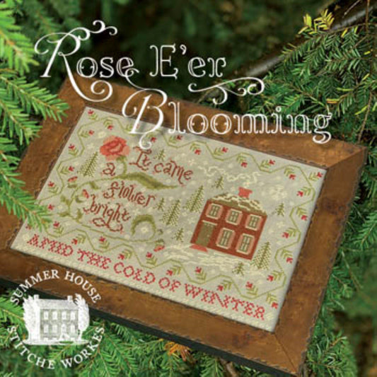 Summer House Stitche Works, Roses er Blooming, Cross Stitch Chart, Cross Stitch Pattern, Pattern Only