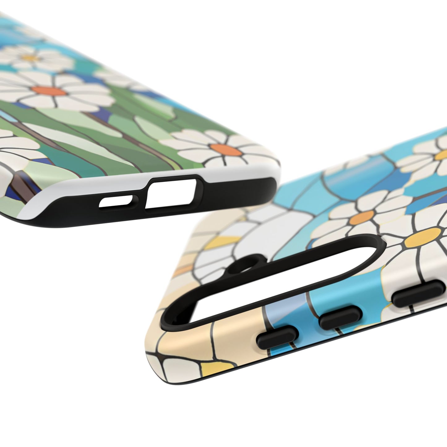 Android Floral Phone Case, Tough Cases, Nature Lover Gift, Floral Aesthetic, Samsung Galaxy S22 S23 S24 Ultra, Google Pixel 9 8 7 6 pro case