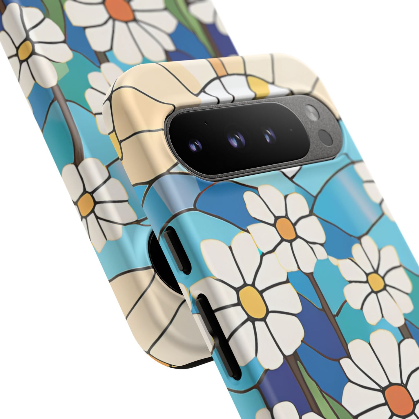 Android Floral Phone Case, Tough Cases, Nature Lover Gift, Floral Aesthetic, Samsung Galaxy S22 S23 S24 Ultra, Google Pixel 9 8 7 6 pro case