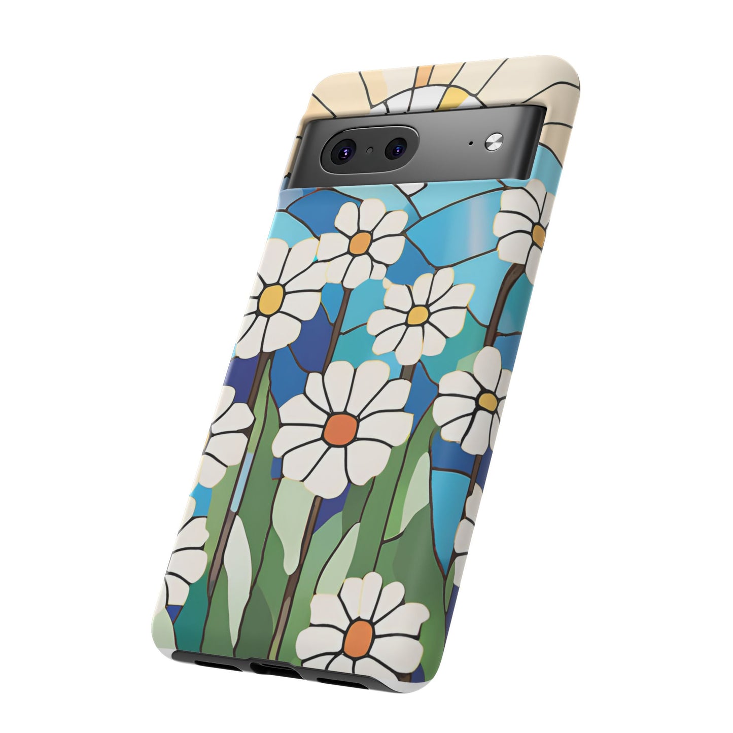 Android Floral Phone Case, Tough Cases, Nature Lover Gift, Floral Aesthetic, Samsung Galaxy S22 S23 S24 Ultra, Google Pixel 9 8 7 6 pro case