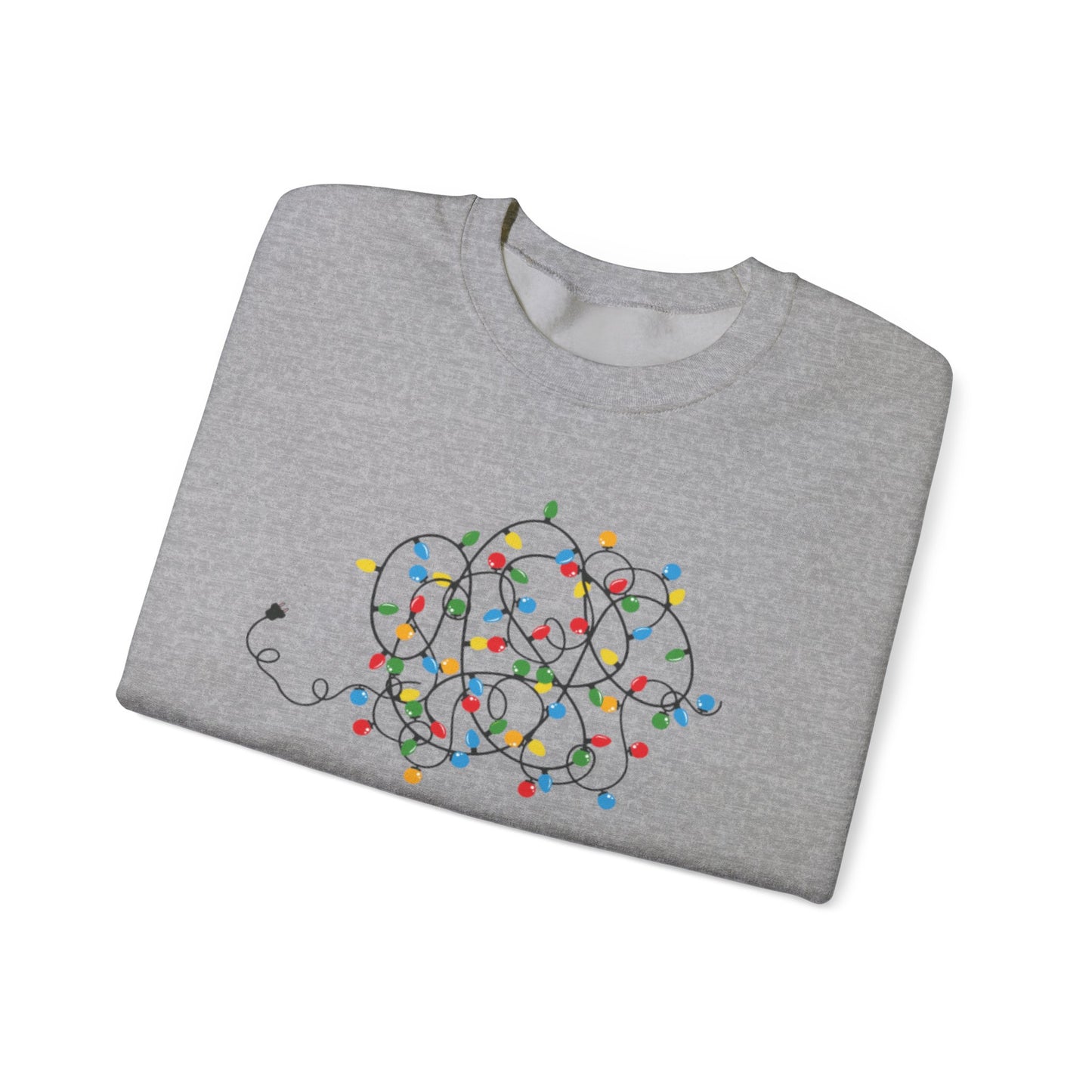 It's Fine, Everything is Fine, Christmas lights, Tangled lights, Christmas T-Shirt, Crewneck, Sweatshirt