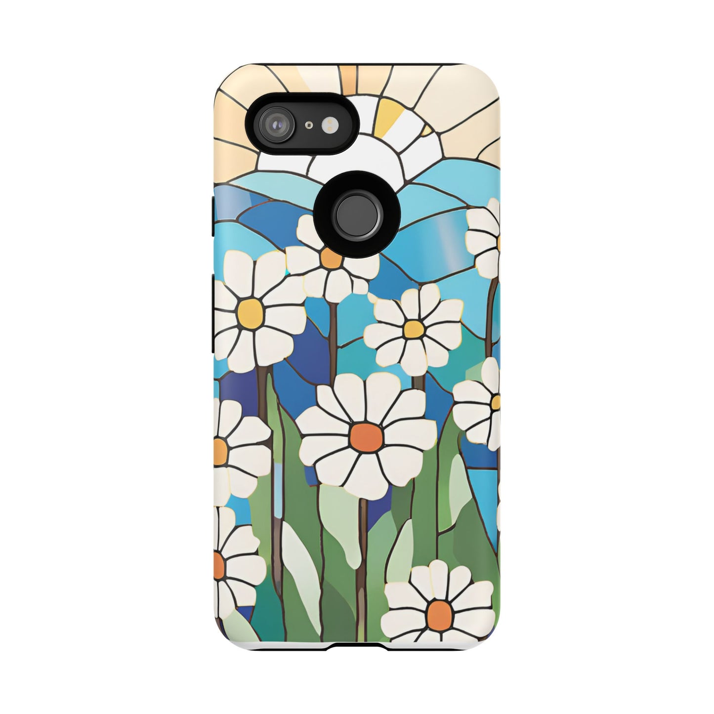Android Floral Phone Case, Tough Cases, Nature Lover Gift, Floral Aesthetic, Samsung Galaxy S22 S23 S24 Ultra, Google Pixel 9 8 7 6 pro case