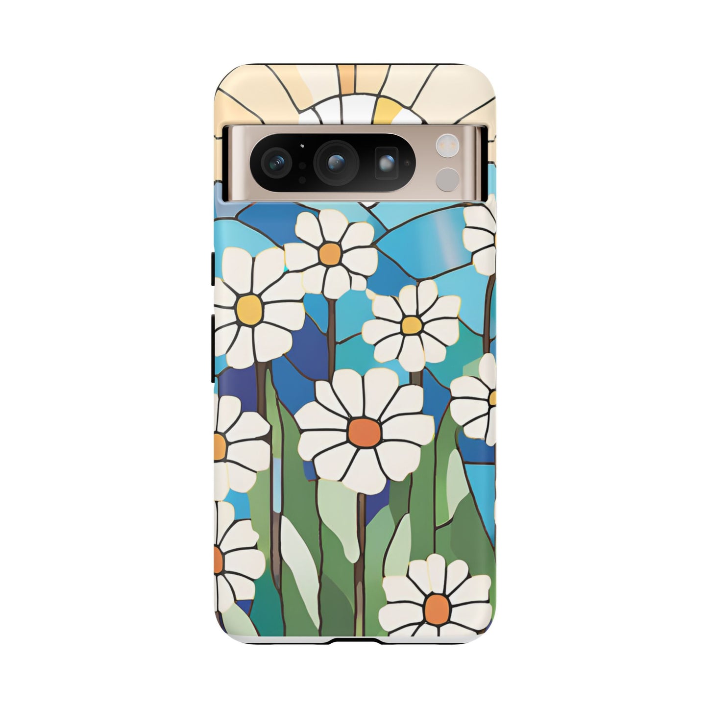 Android Floral Phone Case, Tough Cases, Nature Lover Gift, Floral Aesthetic, Samsung Galaxy S22 S23 S24 Ultra, Google Pixel 9 8 7 6 pro case