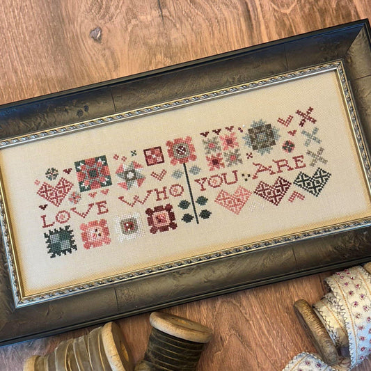 Heart in Hand, 2025 Collector's Heart, Kit, New, Cross Stitch Chart, Cross Stitch Pattern