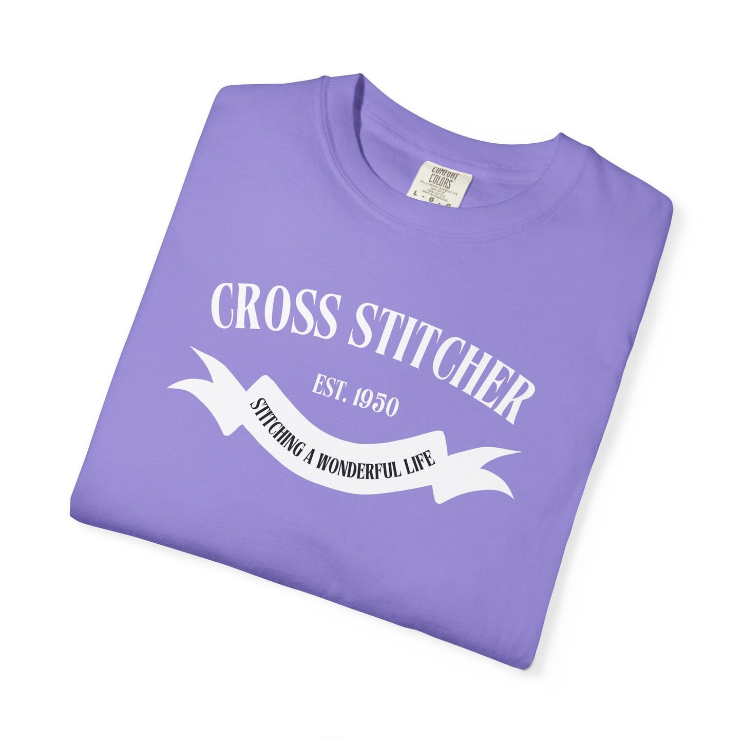 Custom Cross Stitcher graphic T-Shirt