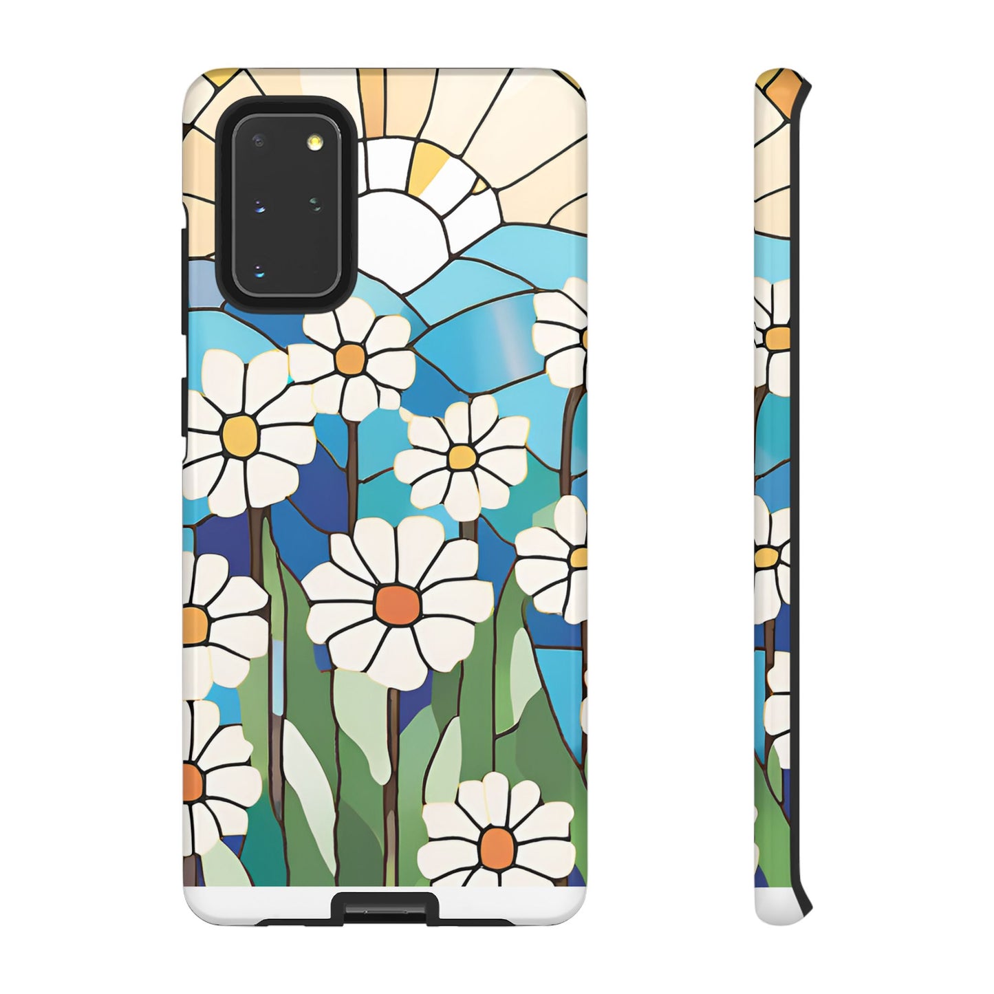 Android Floral Phone Case, Tough Cases, Nature Lover Gift, Floral Aesthetic, Samsung Galaxy S22 S23 S24 Ultra, Google Pixel 9 8 7 6 pro case
