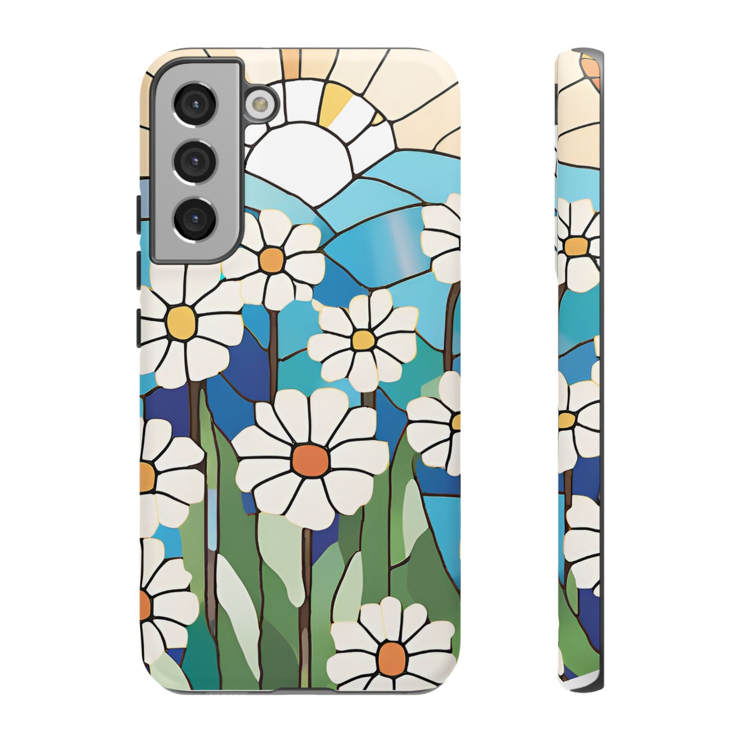 Android Floral Phone Case, Tough Cases, Nature Lover Gift, Floral Aesthetic, Samsung Galaxy S22 S23 S24 Ultra, Google Pixel 9 8 7 6 pro case