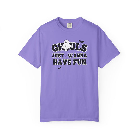 Ghouls Just Wanna Have Fun T-Shirt | Unisex Halloween Tee, Spooky Party Wear, Ghost Theme Apparel, Fun Casual Shirt, October Celebrations